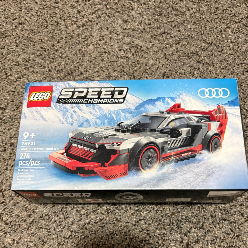 LEGO Speed Champions Audi Sport Quattro S1 - Red and White. New